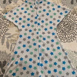 EUC stars Zipadee Zip baby sleep sack size small
